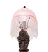 Meyda Lighting Lighting 17" High Roussillon Cherub With Lantern Mini Lamp