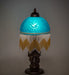 Meyda Lighting Lighting 17" High Roussillon Cherub With Lantern Mini Lamp