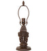 Meyda Lighting Lighting 17" High Roussillon Cherub With Lantern Mini Lamp