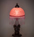 Meyda Lighting Lighting 17" High Roussillon Cherub With Lantern Mini Lamp