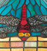 Meyda Lighting Lighting 17" High Tiffany Dragonfly Table Lamp