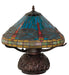 Meyda Lighting Lighting 17" High Tiffany Dragonfly Table Lamp