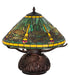 Meyda Lighting Lighting 17" High Tiffany Dragonfly Table Lamp