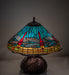 Meyda Lighting Lighting 17" High Tiffany Dragonfly Table Lamp