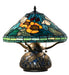 Meyda Lighting Lighting 17" High Tiffany Poppy Table Lamp