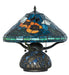 Meyda Lighting Lighting 17" High Tiffany Poppy Table Lamp