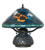 Meyda Lighting Lighting 17" High Tiffany Poppy Table Lamp