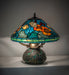 Meyda Lighting Lighting 17" High Tiffany Poppy Table Lamp