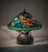 Meyda Lighting Lighting 17" High Tiffany Poppy Table Lamp
