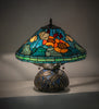Meyda Lighting Lighting 17" High Tiffany Poppy Table Lamp