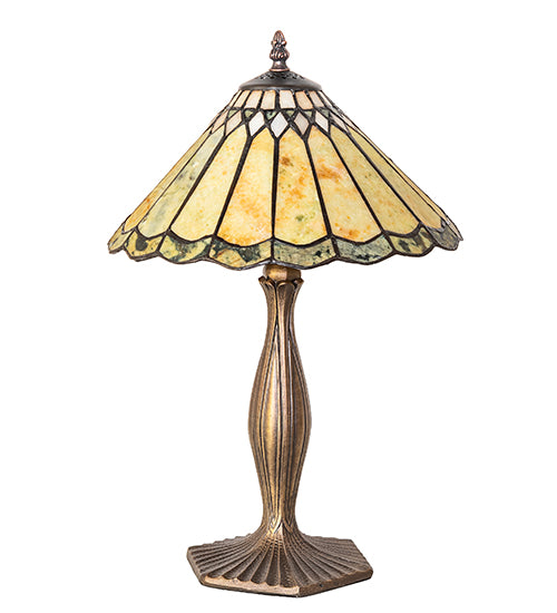 Meyda Lighting Lighting 18" High Carousel Jadestone Accent Lamp
