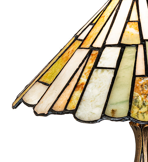 Meyda Lighting Lighting 18" High Delta Jadestone Accent Lamp