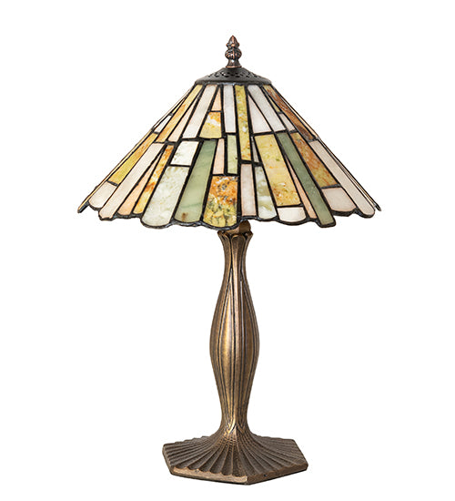 Meyda Lighting Lighting 18" High Delta Jadestone Accent Lamp