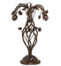 Meyda Lighting Lighting 18" High Seafoam/Cranberry Tiffany Pond Lily 6 Light Table Lamp