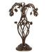 Meyda Lighting Lighting 18" High White Tiffany Pond Lily 6 Light Table Lamp