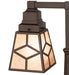 Meyda Lighting Lighting 19" High Diamond Mission 2 Light Table Lamp