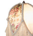 Meyda Lighting Lighting 19" High Fabric Tulip Lighted Vanity Tray