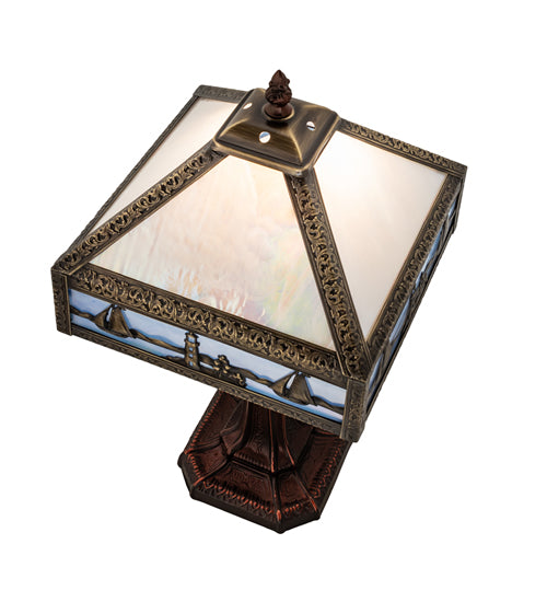 Meyda Lighting Lighting 19" High Sailboat Mission Accent Lamp