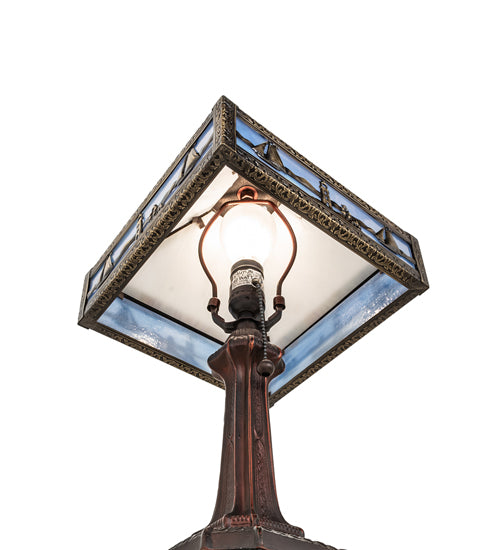 Meyda Lighting Lighting 19" High Sailboat Mission Accent Lamp