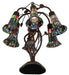 Meyda Lighting Lighting 19" High Stained Glass Pond Lily 6 Light Table Lamp