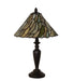 Meyda Lighting Lighting 19" High Willow Jadestone Table Lamp