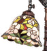 Meyda Lighting Lighting 20" High Begonia Bridge Arm Table Lamp