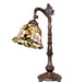 Meyda Lighting Lighting 20" High Begonia Bridge Arm Table Lamp