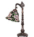 Meyda Lighting Lighting 20" High Begonia Bridge Arm Table Lamp