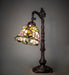 Meyda Lighting Lighting 20" High Begonia Bridge Arm Table Lamp