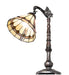 Meyda Lighting Lighting 20" High Belvidere Bridge Arm Table Lamp