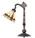 Meyda Lighting Lighting 20" High Belvidere Bridge Arm Table Lamp