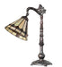 Meyda Lighting Lighting 20" High Belvidere Bridge Arm Table Lamp