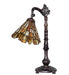Meyda Lighting Lighting 20" High Delta Jadestone Bridge Arm Table Lamp