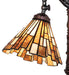 Meyda Lighting Lighting 20" High Delta Jadestone Bridge Arm Table Lamp
