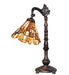 Meyda Lighting Lighting 20" High Delta Jadestone Bridge Arm Table Lamp