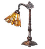 Meyda Lighting Lighting 20" High Delta Jadestone Bridge Arm Table Lamp
