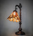 Meyda Lighting Lighting 20" High Delta Jadestone Bridge Arm Table Lamp