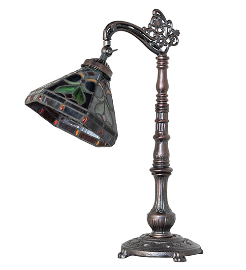 Meyda Lighting Lighting 20" High Middleton Bridge Arm Table Lamp