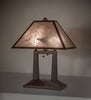 Meyda Lighting Lighting 20" High Mission Prime Oblong Table Lamp
