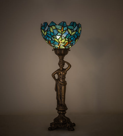 Meyda Lighting Lighting 20" High Nightfall Wisteria Accent Lamp