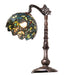 Meyda Lighting Lighting 20" High Nightfall Wisteria Bridge Arm Table Lamp