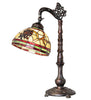 Meyda Lighting Lighting 20" High Pinecone Bridge Arm Table Lamp