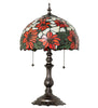 Meyda Lighting Lighting 20" High Poinsettia Table Lamp