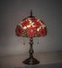 Meyda Lighting Lighting 20" High Poinsettia Table Lamp