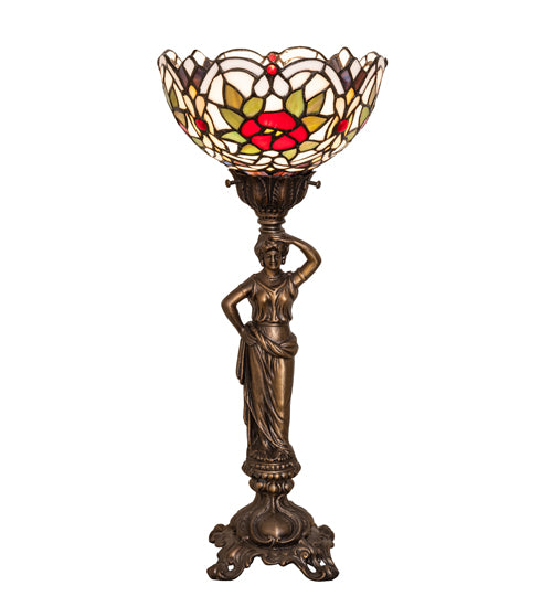 Meyda Lighting Lighting 20" High Renaissance Rose Accent Lamp