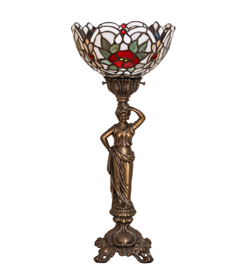 Meyda Lighting Lighting 20" High Renaissance Rose Accent Lamp