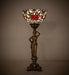 Meyda Lighting Lighting 20" High Renaissance Rose Accent Lamp