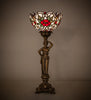 Meyda Lighting Lighting 20" High Renaissance Rose Accent Lamp