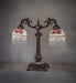 Meyda Lighting Lighting 20" High Roussillon 2 Light Table Lamp