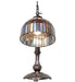 Meyda Lighting Lighting 20" High Tiffany Candice Bridge Arm Table Lamp